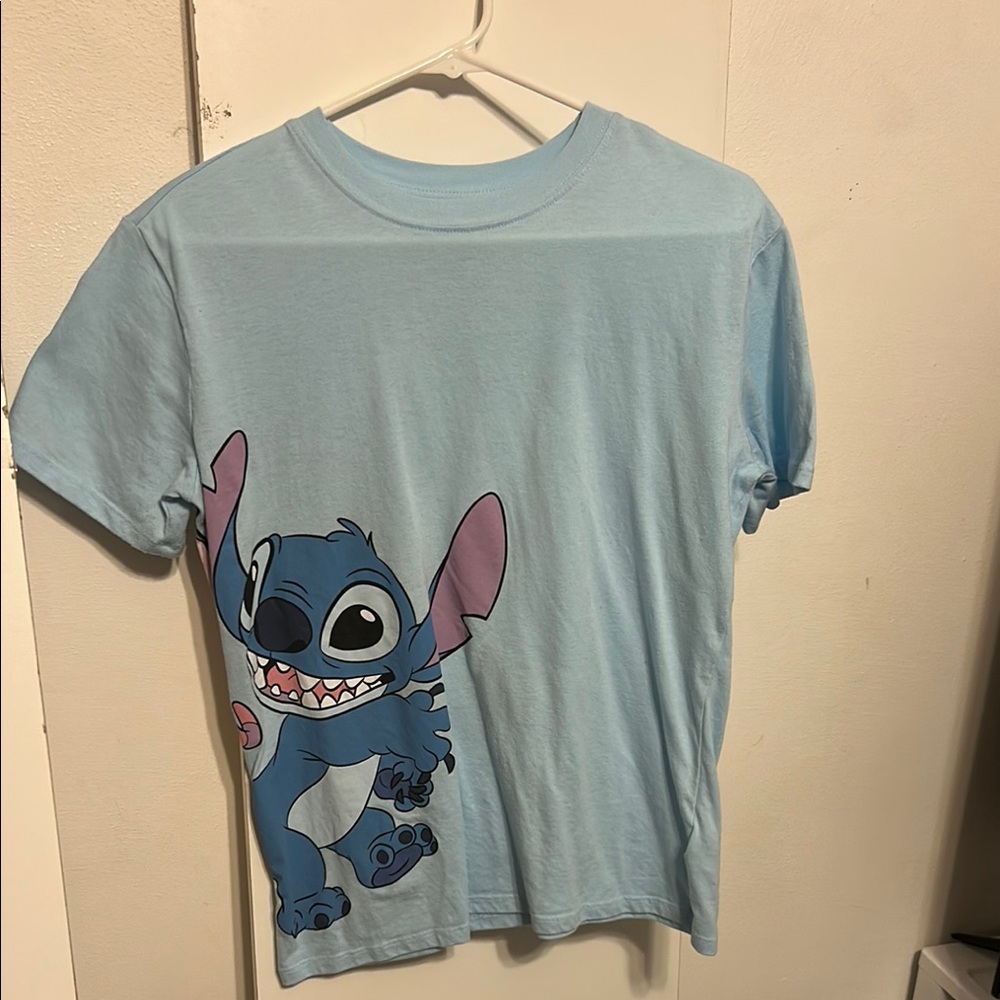 Blue women’s Shirt with Cartoon Character
